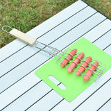 Wooden Handle Sausage Clip