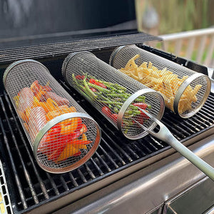 Net Portable Outdoor Camping Barbecue Rack Kitchen Gadgets