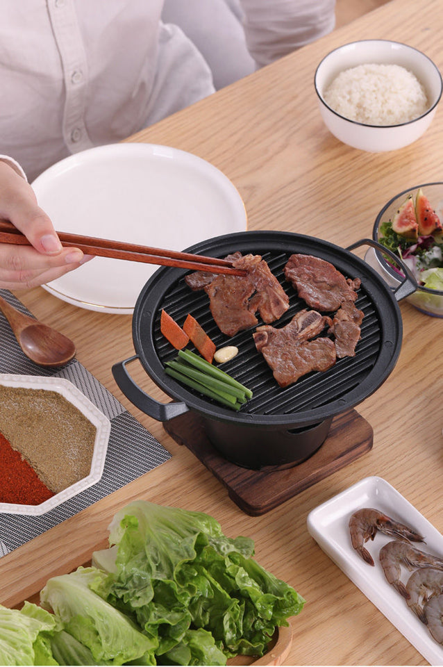 Mini BBQ Grill Alcohol Stove