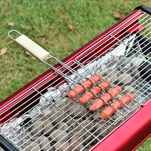 Wooden Handle Sausage Clip