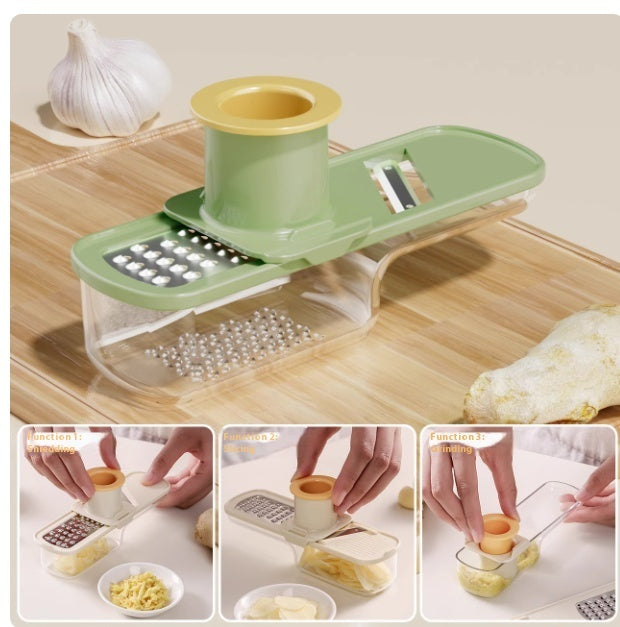 Ginger And Garlic Grinder Three-in-one Potato Slicer