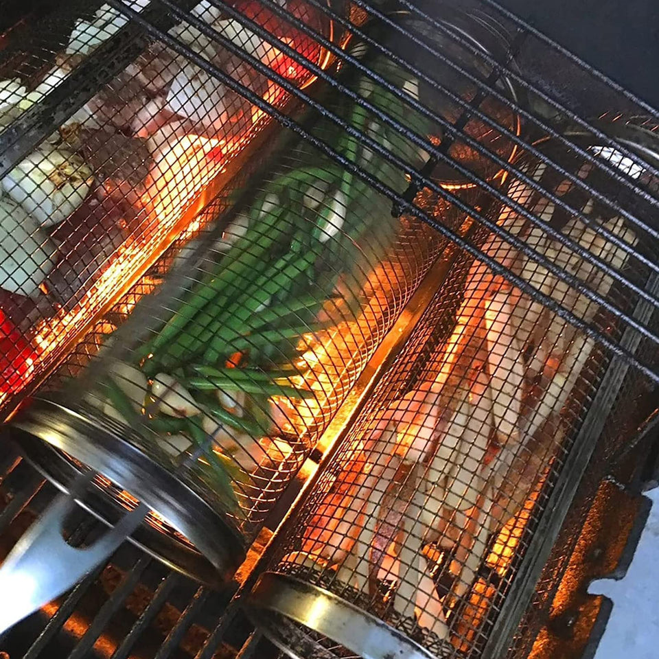 Net Portable Outdoor Camping Barbecue Rack Kitchen Gadgets