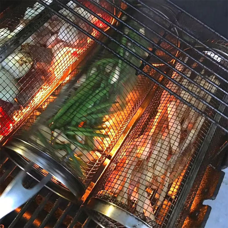 Net Portable Outdoor Camping Barbecue Rack Kitchen Gadgets