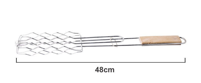 Wooden Handle Sausage Clip