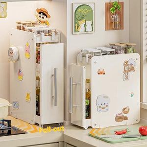 Kitchen Seasoning Product Storage Rack Corner Shelf