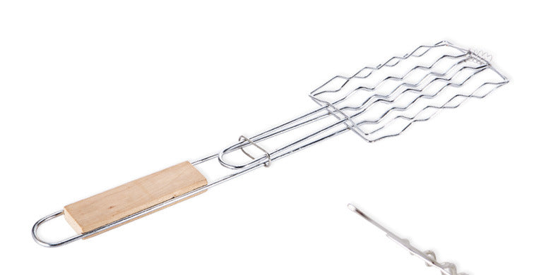 Wooden Handle Sausage Clip