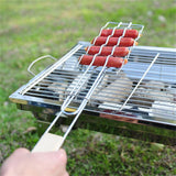 Wooden Handle Sausage Clip