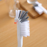 Kitchen Tools Clean Narrow Brush Plastic Cleaning Brush Long Handle Milk Bottle Glass Tube Cleaning Pan Bowl Brush Kit