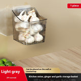 Ginger And Garlic Storage Hanging Basket Kitchen