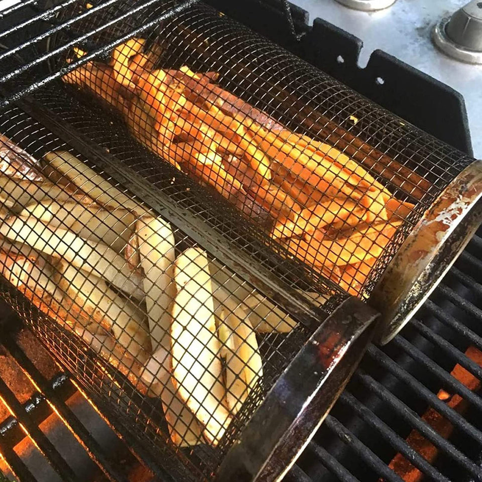 Net Portable Outdoor Camping Barbecue Rack Kitchen Gadgets