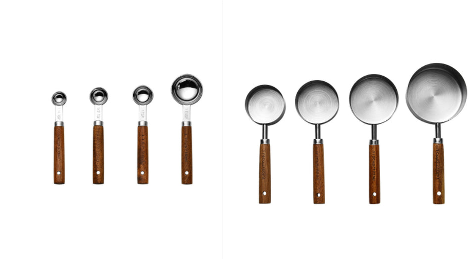 Stainless Steel Measuring Cup Measuring Spoon Home Baking Measuring Spoon Measuring Measuring Spoon Tool Suit